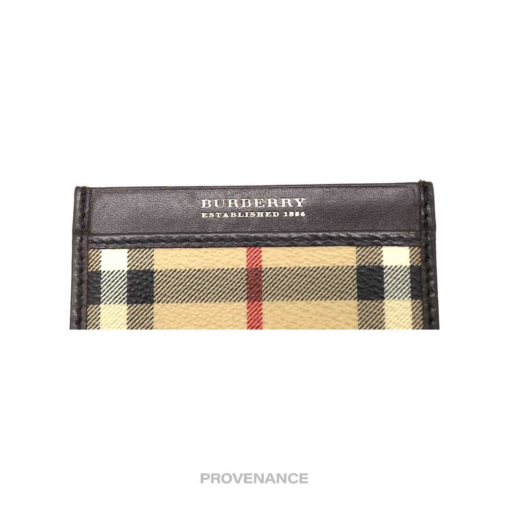 Burberry 🔴 Burberry Check Card Holder Wallet - N… - image 5