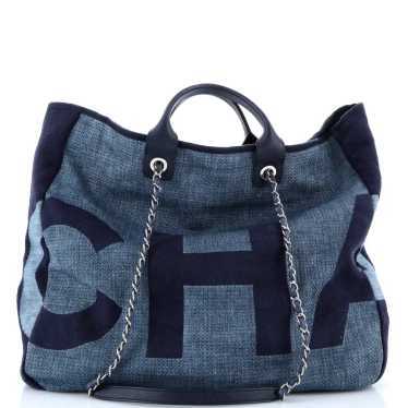 Chanel Classic Cc Shopping cloth tote