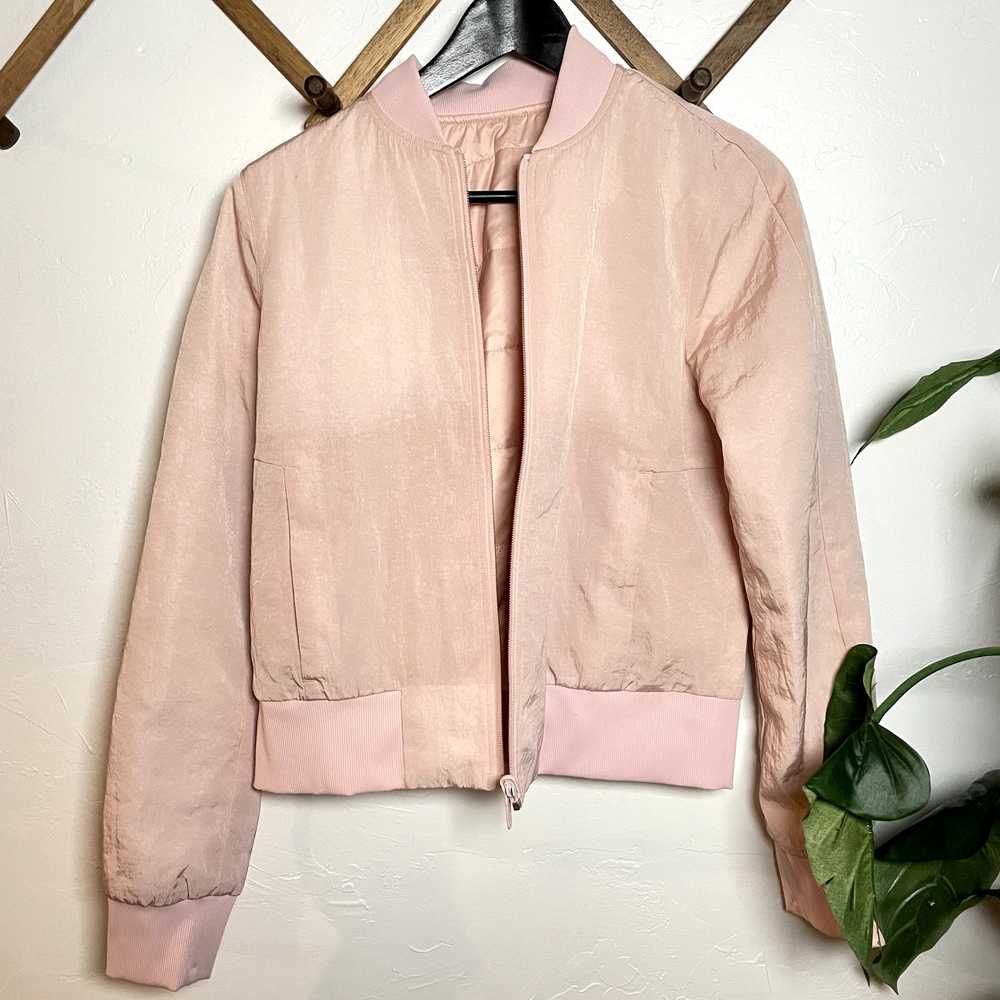 Lululemon Non-Stop Bomber *Reversible Pink Mist W… - image 2