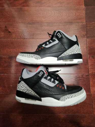 Jordan Brand × Nike Air Jordan 3 Black cement 2018