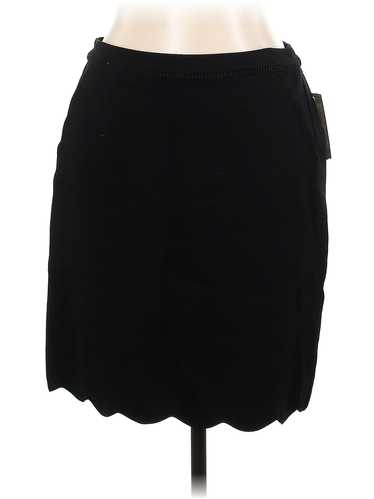 Skies Are Blue Women Black Casual Skirt L