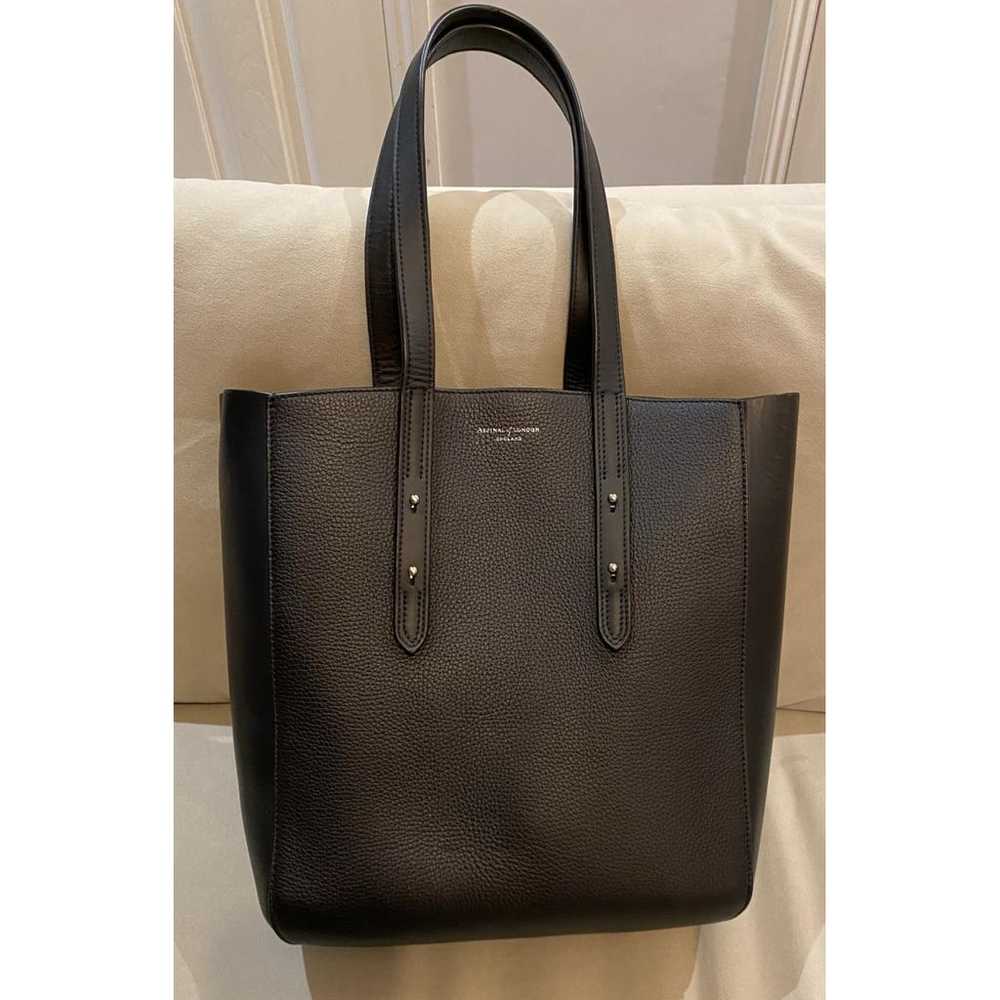 Aspinal Of London Leather tote - image 3