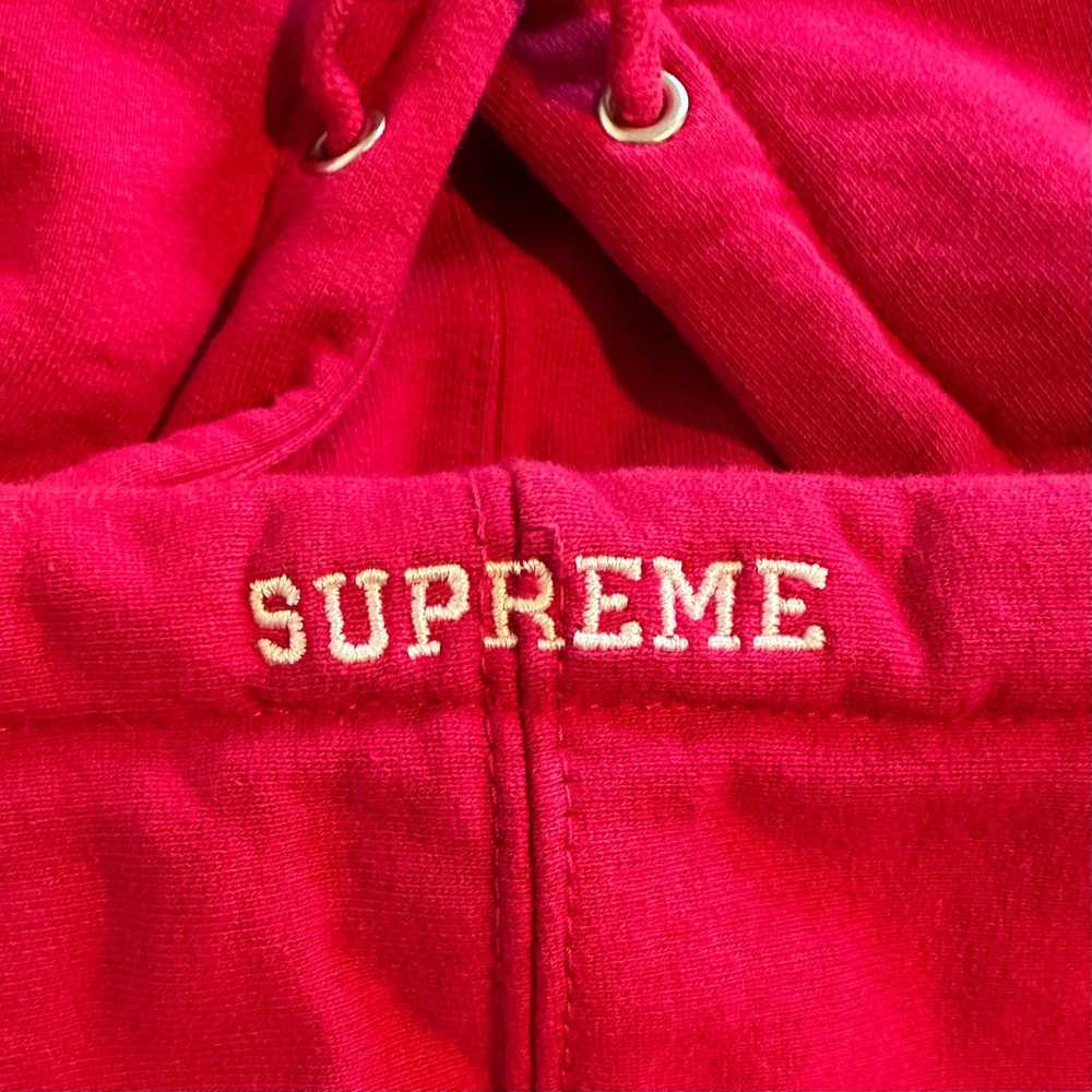 Supreme Supreme Franklin Hoodie Fuchsia Pink Small - image 7