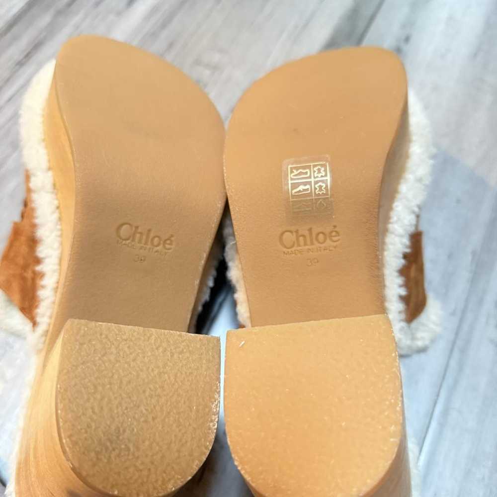 Chloé Leather mules & clogs - image 4