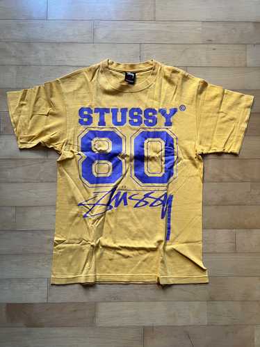 Archival Clothing × Stussy OG Stussy 80 logo t-shi