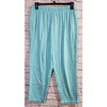 Other Woman Within Teal Blue Elastic Waist Sweatpa