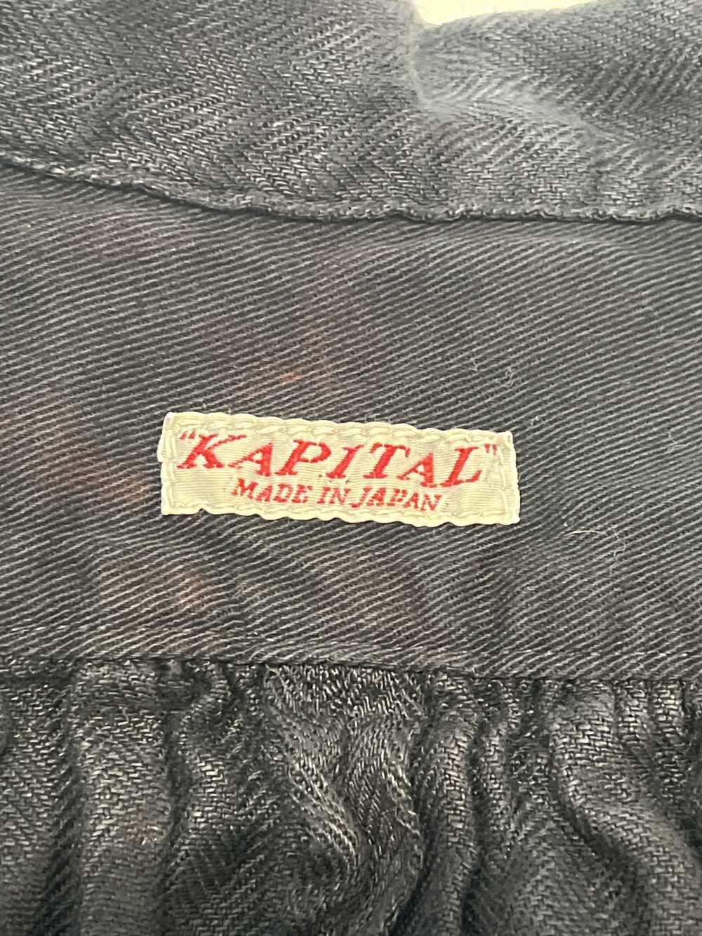 Kapital Linen Workwear Jumpsuit - image 3