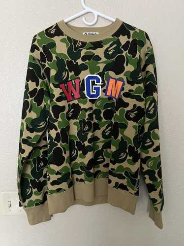 Bape ABC Camo Shark Crewneck