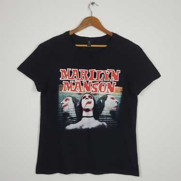 Rock Band × Tour Tee × Vintage Vintage MARILYN MA… - image 1