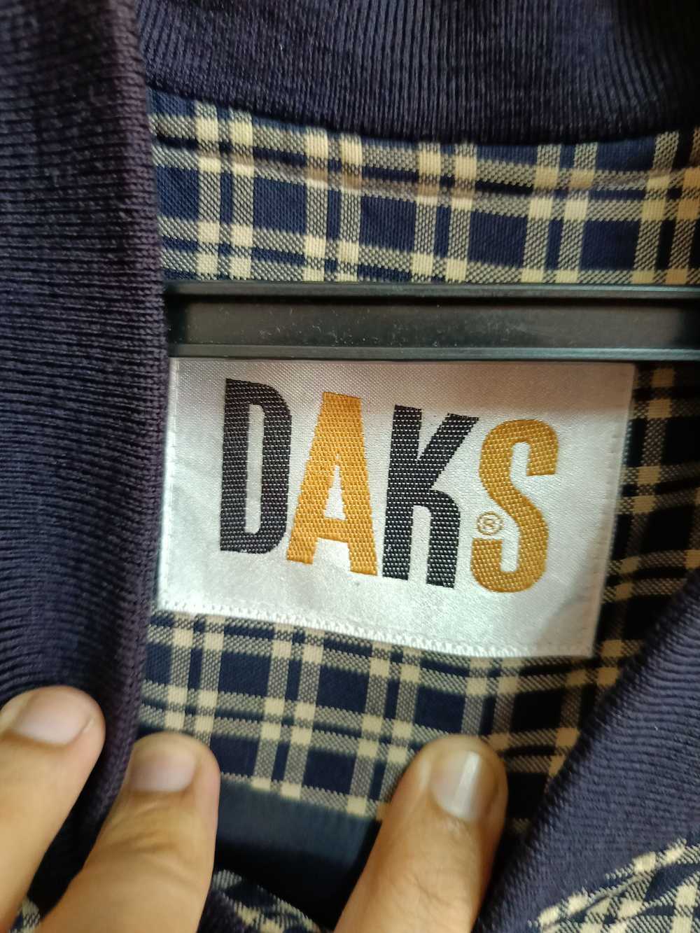 Daks London × Vintage Daks London Tartan Bomber j… - image 5