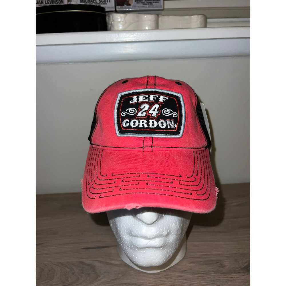 Chase Authentics Nascar Jeff Gordon Hat #24 Red B… - image 1