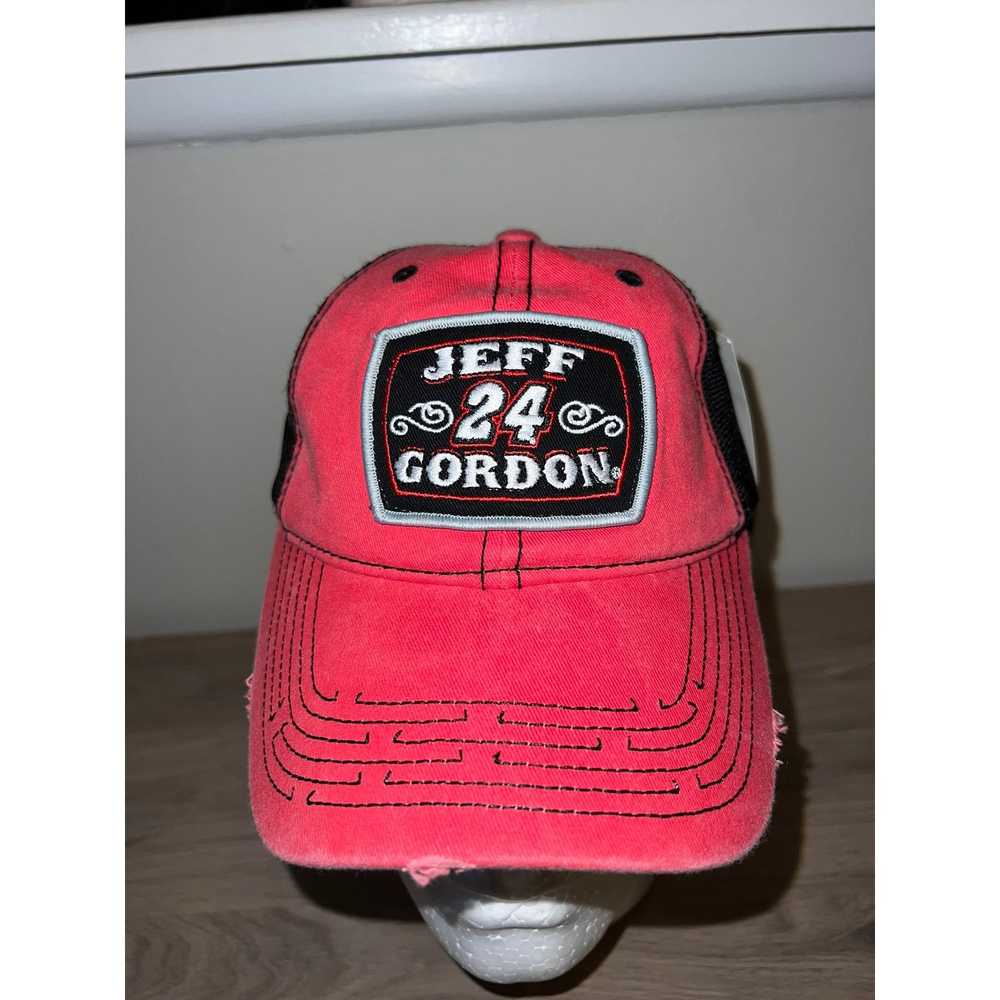 Chase Authentics Nascar Jeff Gordon Hat #24 Red B… - image 2