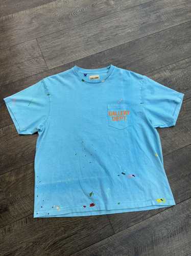 Gallery Dept. VINTAGE LOGO PAINTED TEE TURQUOISE (