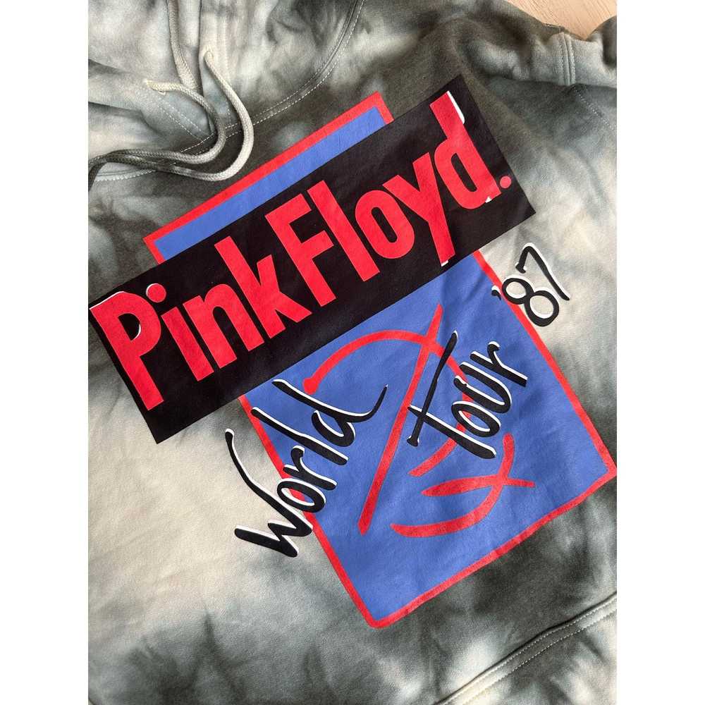 Pink Floyd Vintage Pink Floyd Tie Dye Hoodie - Si… - image 3