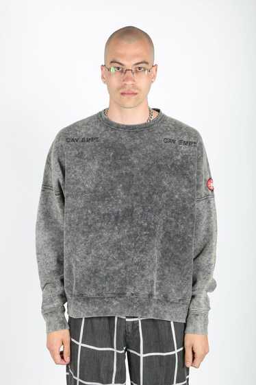 Cav Empt cav empt bleached washed crew