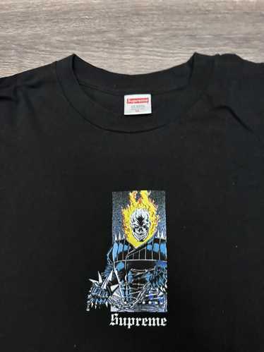 Supreme ghost rider shirt on sale