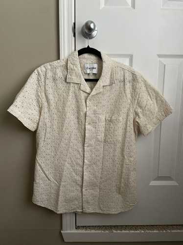 Corridor Corridor NYC Floral Eyelet Shirt - Natura