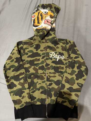 Bape 1st Camo Tiger Full Zip Hoodie