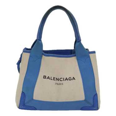 Balenciaga Navy cabas handbag