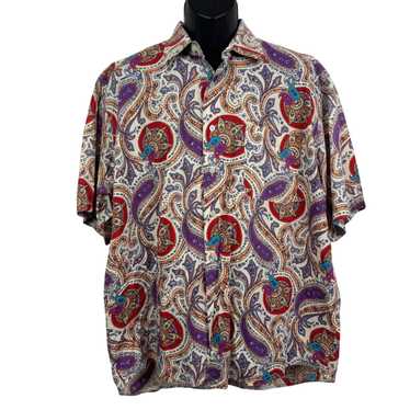 Alan Flusser ALAN FLUSSER Paisley Short Sleeve But