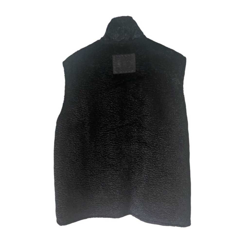 Iceberg Iceberg Vest Mock Neck Faux Shearling Mad… - image 7