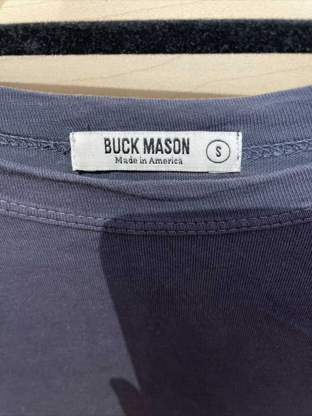 Buck Mason Buck Mason Men’s Slub Curved Hem T Shi… - image 3