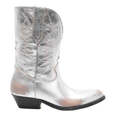 Golden Goose Wish Star Low leather cowboy boots - image 1