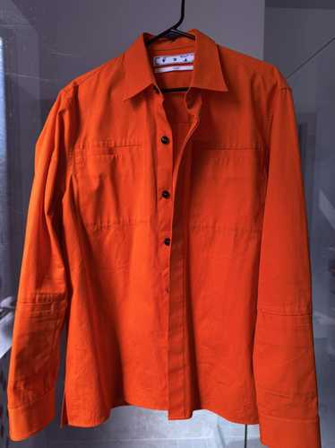 Off-White Off-White Orange Workwear Overshirt Jack