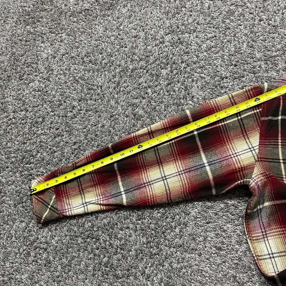 Flannel × Streetwear × Vintage Flannel Shirt Plai… - image 6