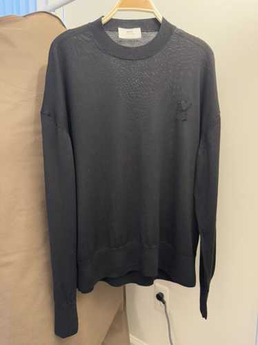 AMI Ami Extrafine Merino Wool Sweater