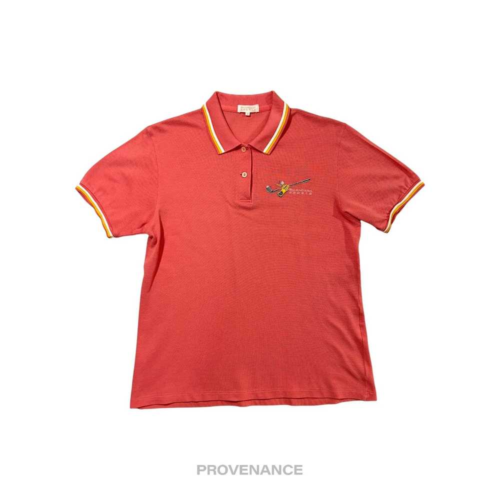 Balenciaga 🔴 Balenciaga Sports Golf Polo Shirt -… - image 1