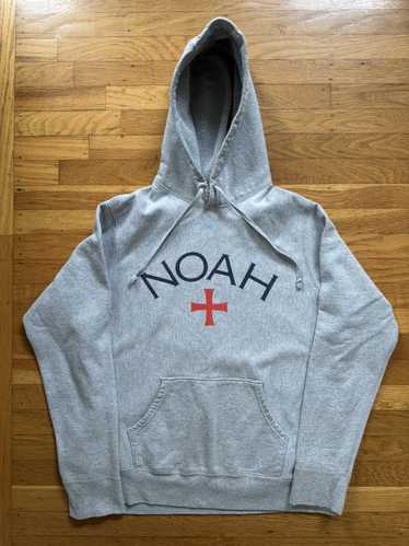 Noah Noah Core Logo Hoodie in Gray