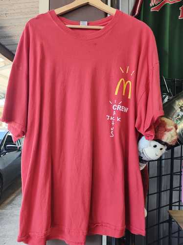 Travis Scott Cactus jack x McDonald's tshirt