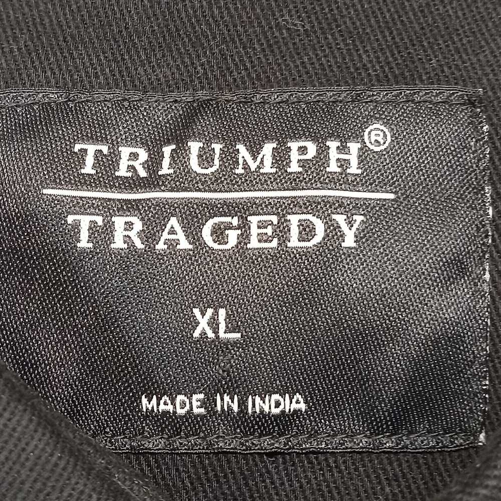 & Other Stories Triumph Tragedy Shirt XL Savage P… - image 4