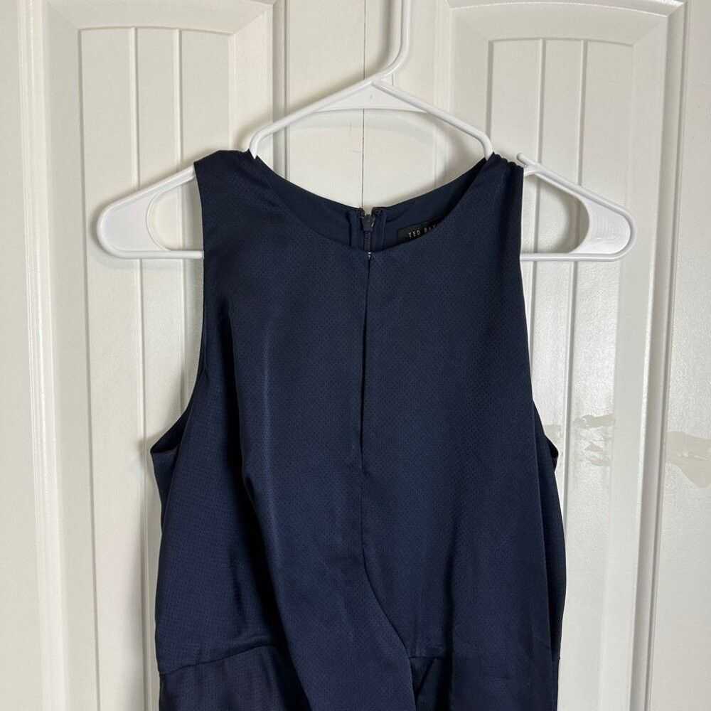 Ted Baker Ted Baker London Navy Blue Long Dress W… - image 7