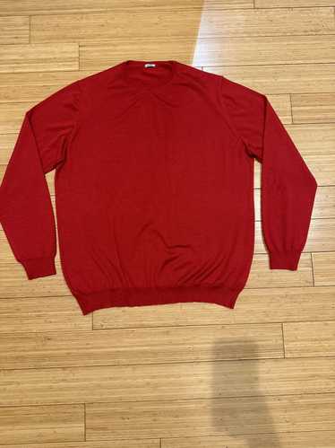 Malo MALO Cashmere Silk Crew Neck Pullover Size: U