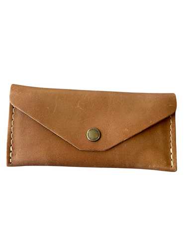 Portland Leather Cappuccino Long Zip Envelope