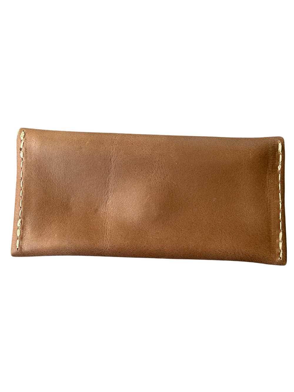 Portland Leather Cappuccino Long Zip Envelope - image 2