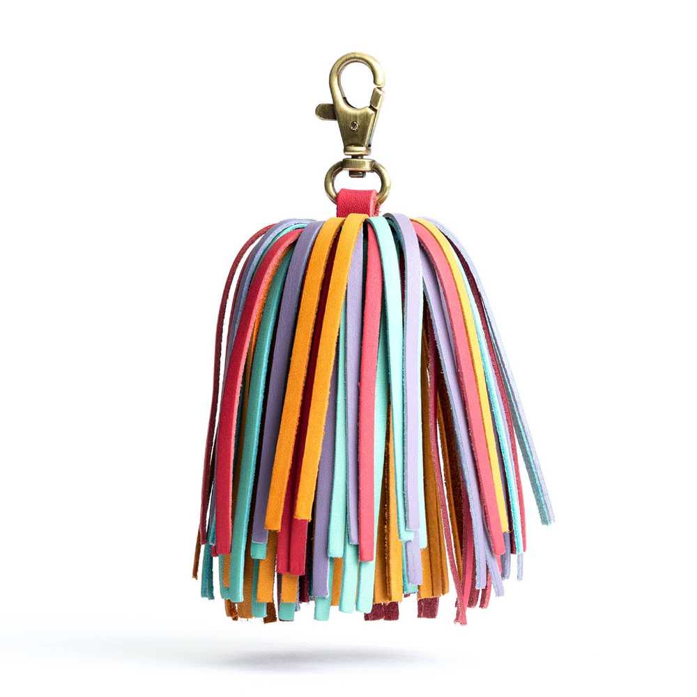 Portland Leather Rainbow Tassel - image 1