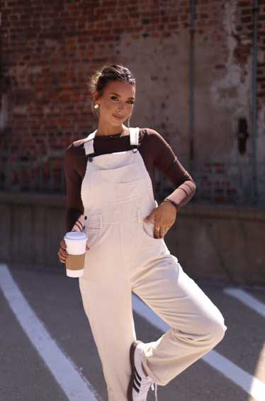 Lane 201 Carmen Corduroy Overalls