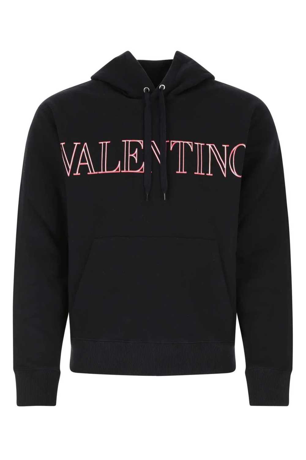 Valentino Black Logo Hoodie