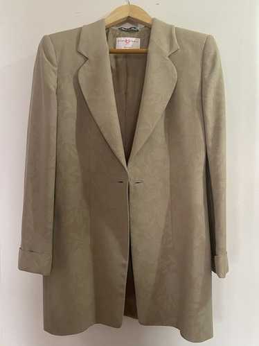 Emanuel Ungaro Plaid ロングマント Emanuel Ungaro Plaid ロングマント