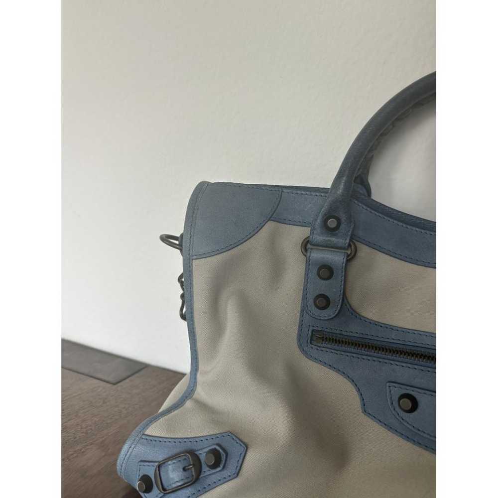 Balenciaga City linen handbag - image 3