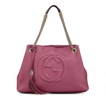 Gucci Soho Chain leather tote