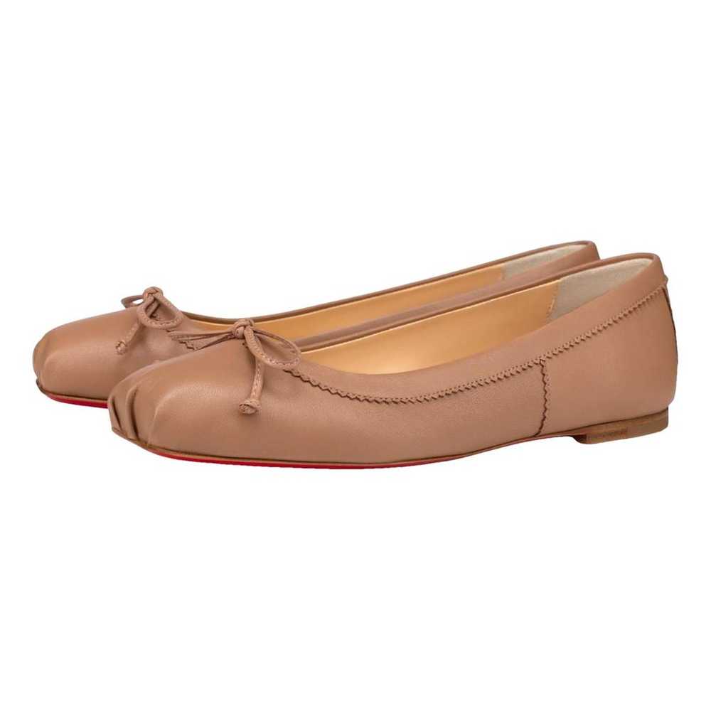 Christian Louboutin Leather ballet flats - image 1