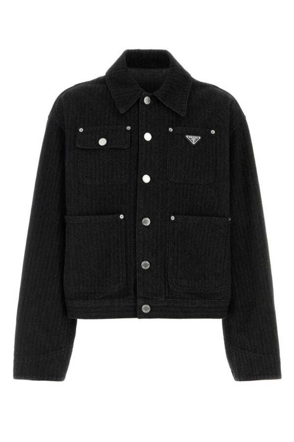 Prada Slate Denim Jacket - image 3