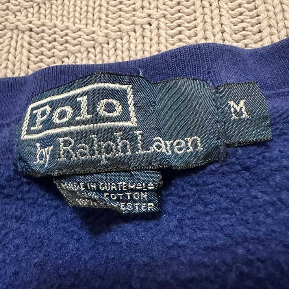 Polo Ralph Lauren Polo Ralph Lauren royal blue sw… - image 4