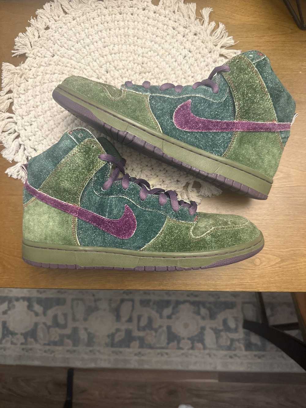 Nike × Vintage Nike Sb Dunk High “Skunk 420” - image 1