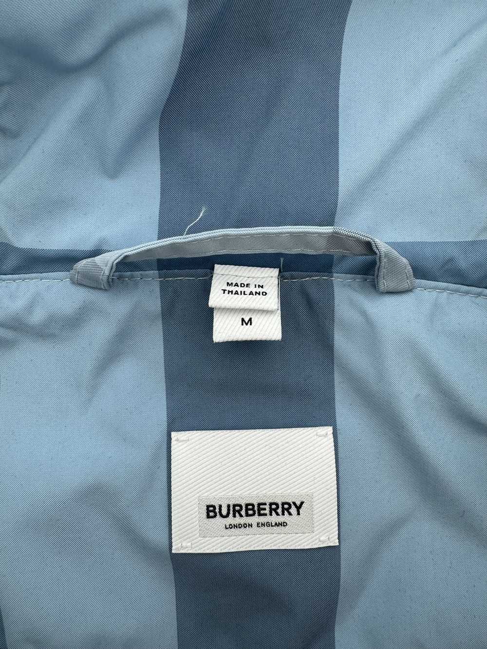 Burberry Burberry Blue Check Pattern Anorak - image 3