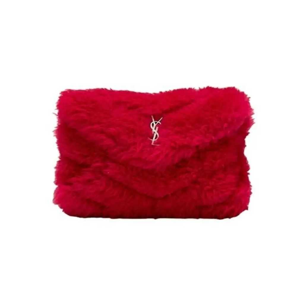 Saint Laurent Loulou leather clutch bag - image 2